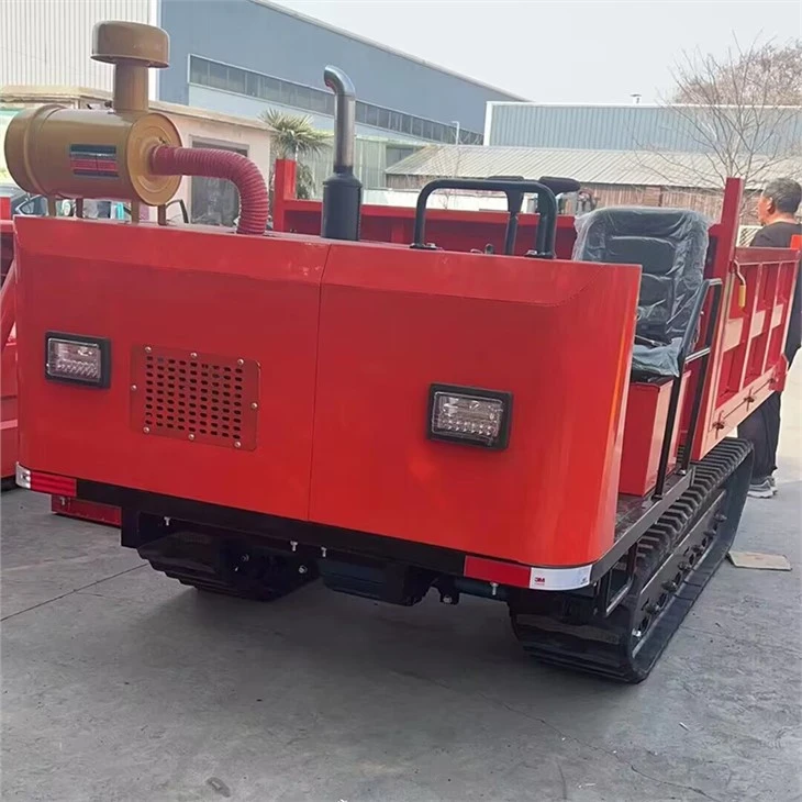 Small Self-unloading Crawler Truck