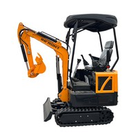 1 Ton Pilot Mini Excavator Operation