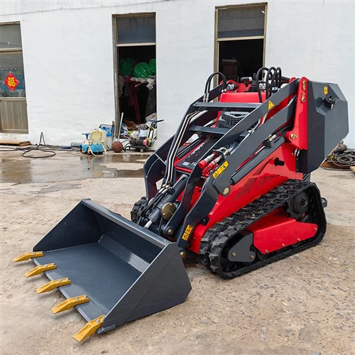 Front Unloading Skid Steer Forklift