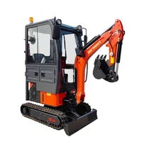 Mini Excavator With Cab
